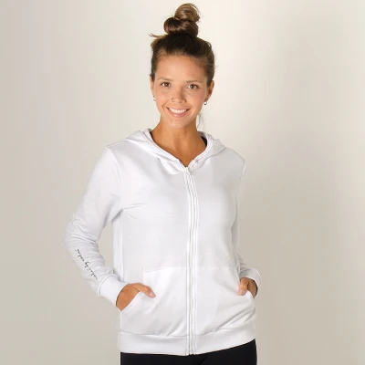 JAQUETA COLCCI MOLETOM FEMININA - Branco JAQUETA COLCCI MOLETOM FEMININA - Branco