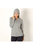 JAQUETA COLCCI MOLETOM FEMININA - Cinza