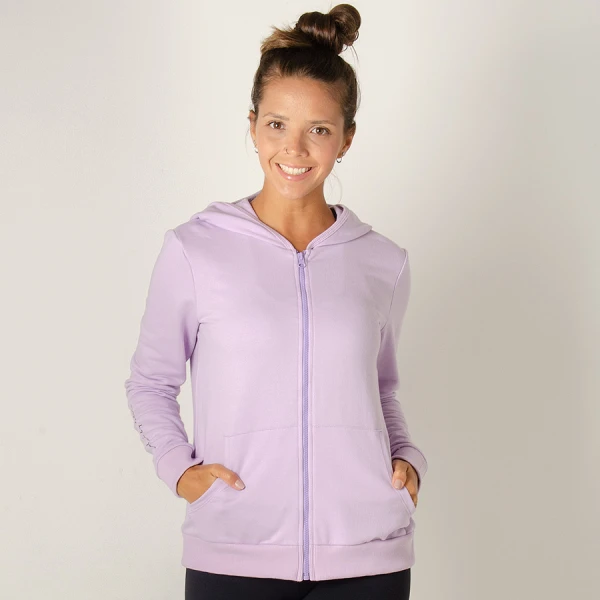 JAQUETA COLCCI MOLETOM FEMININA - Lilas