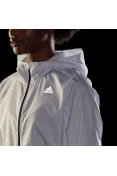 JAQUETA CORTA-VENTO ADIDAS OWN THE RUN HOODED FEMININA - Branco