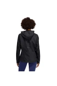 JAQUETA CORTA-VENTO ADIDAS OWN THE RUN HOODED FEMININA - Preto