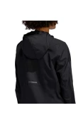 JAQUETA CORTA-VENTO ADIDAS OWN THE RUN HOODED FEMININA - Preto