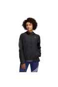 JAQUETA CORTA-VENTO ADIDAS OWN THE RUN HOODED FEMININA - Preto