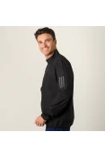 JAQUETA CORTA-VENTO ADIDAS RUNNING MASCULINA - Preto JAQUETA CORTA-VENTO ADIDAS RUNNING MASCULINA - Preto