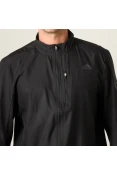JAQUETA CORTA-VENTO ADIDAS RUNNING MASCULINA - Preto JAQUETA CORTA-VENTO ADIDAS RUNNING MASCULINA - Preto