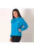 JAQUETA CORTA-VENTO ADIDAS SPORT 2 STREET FEMININA - Azul JAQUETA CORTA-VENTO ADIDAS SPORT 2 STREET FEMININA - Azul
