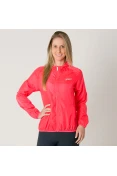 JAQUETA CORTA-VENTO ASICS BASIC WINDBREAKER COM CAPUZ FEMININA - Pink