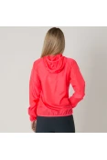 JAQUETA CORTA-VENTO ASICS BASIC WINDBREAKER COM CAPUZ FEMININA - Pink