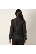 JAQUETA CORTA-VENTO ASICS CORE RUNNING FEMININA - Preto