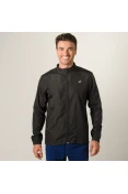 JAQUETA CORTA-VENTO ASICS CORE RUNNING KNIT MASCULINA - Preto