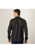 JAQUETA CORTA-VENTO ASICS CORE RUNNING KNIT MASCULINA - Preto