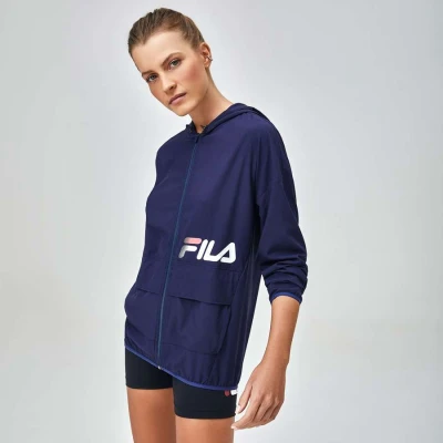 JAQUETA CORTA-VENTO FILA GO TO MARS FEMININA - Marinho