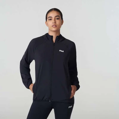 JAQUETA CORTA-VENTO FILA RUNNING BLAST PRO FEMININA - Preto