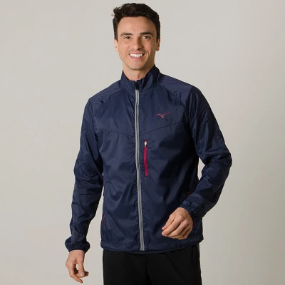 JAQUETA CORTA-VENTO MIZUNO CREATION 2.0 MASCULINA - Marinho