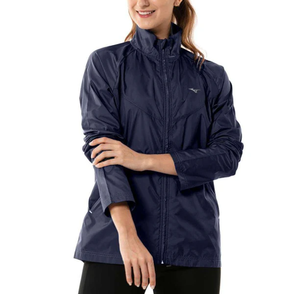 JAQUETA CORTA-VENTO MIZUNO FOCUS FEMININA - Marinho