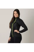 JAQUETA CORTA-VENTO MIZUNO IMPULSE FEMININA - Preto