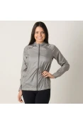 JAQUETA CORTA VENTO MIZUNO KATARA 2.0 FEMININA - Cinza