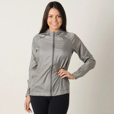 JAQUETA CORTA VENTO MIZUNO KATARA 2.0 FEMININA - Cinza