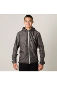 JAQUETA CORTA-VENTO MIZUNO KATO 2.0 MASCULINA - Grafite
