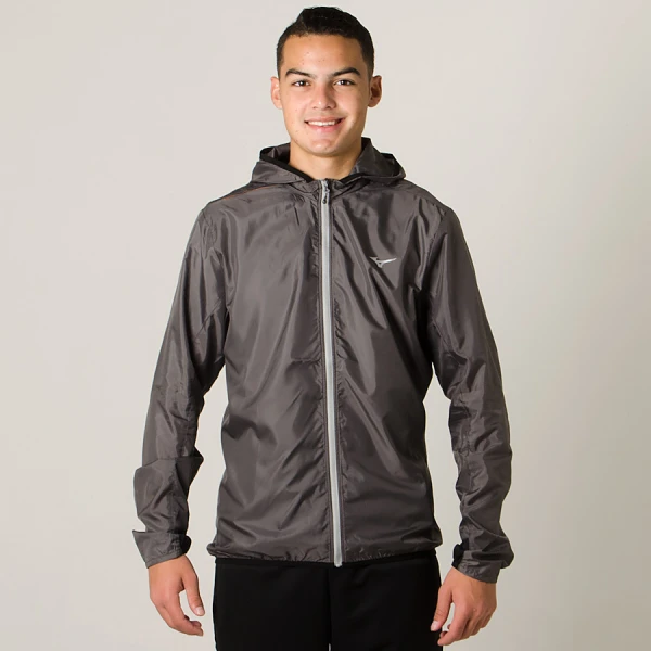 JAQUETA CORTA-VENTO MIZUNO KATO 2.0 MASCULINA - Grafite