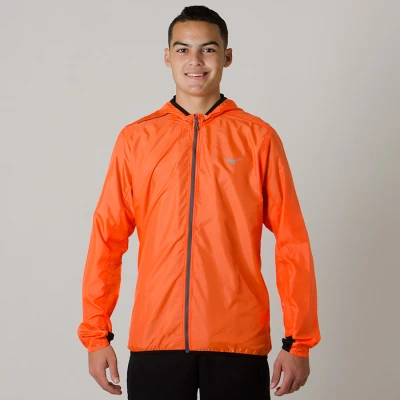 JAQUETA CORTA-VENTO MIZUNO KATO 2.0 MASCULINA - Laranja