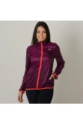 JAQUETA CORTA-VENTO MIZUNO RUN FAST FEMININA - Roxo