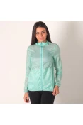 JAQUETA CORTA-VENTO MIZUNO RUN FAST FEMININA - Verde