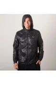 JAQUETA CORTA-VENTO MIZUNO RUN FAST MASCULINA - Preto/prata
