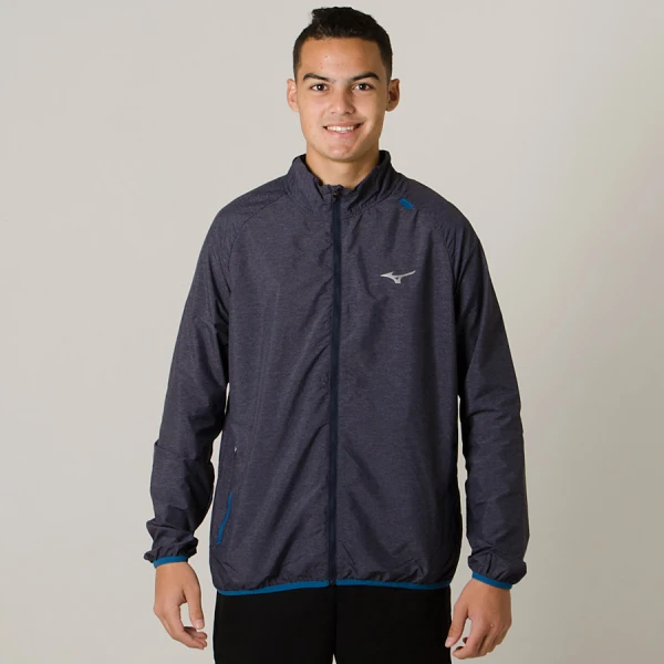 JAQUETA CORTA-VENTO MIZUNO SKY RUN MASCULINA - Azul