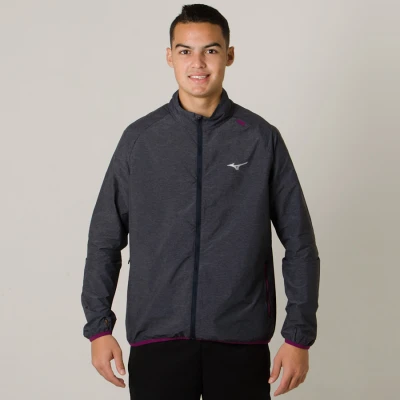JAQUETA CORTA-VENTO MIZUNO SKY RUN MASCULINA - Grafite JAQUETA CORTA-VENTO MIZUNO SKY RUN MASCULINA - Grafite