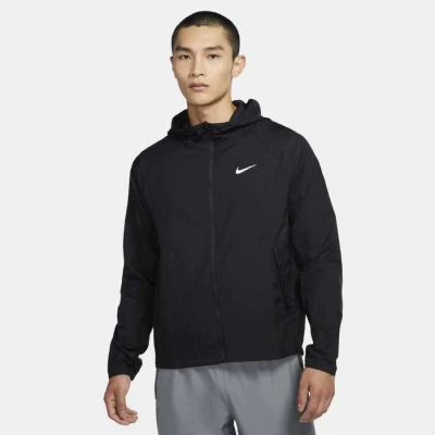 JAQUETA CORTA-VENTO NIKE ESSENTIAL MASCULINA - Preto