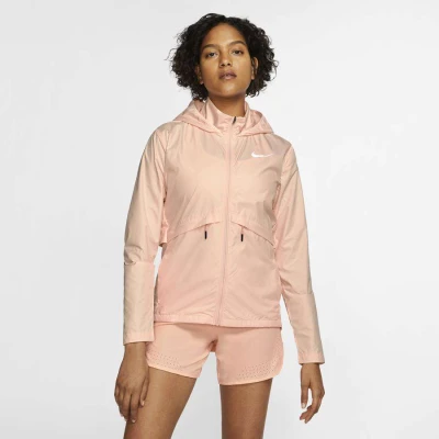 JAQUETA CORTA-VENTO NIKE ESSENTIALS FEMININA - Rosa
