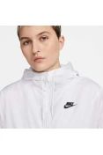 JAQUETA CORTA-VENTO NIKE NIKE W NSW ESSNTL RPL WVN JKT HD FEMININA - Branco JAQUETA CORTA-VENTO NIKE NIKE W NSW ESSNTL RPL WVN JKT HD FEMININA - Branco