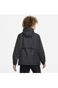 JAQUETA CORTA-VENTO NIKE NIKE W NSW ESSNTL RPL WVN JKT HD FEMININA - Preto