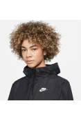 JAQUETA CORTA-VENTO NIKE NIKE W NSW ESSNTL RPL WVN JKT HD FEMININA - Preto