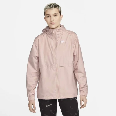 JAQUETA CORTA-VENTO NIKE NIKE W NSW ESSNTL RPL WVN JKT HD FEMININA - Rosa JAQUETA CORTA-VENTO NIKE NIKE W NSW ESSNTL RPL WVN JKT HD FEMININA - Rosa