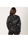 JAQUETA CORTA-VENTO PUMA CORE RUN HOODED FEMININA - Preto
