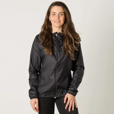 JAQUETA CORTA-VENTO PUMA CORE RUN HOODED FEMININA - Preto