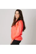 JAQUETA CORTA-VENTO PUMA CORE RUN HOODED FEMININA - Salmao