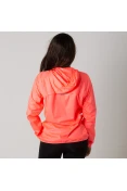 JAQUETA CORTA-VENTO PUMA CORE RUN HOODED FEMININA - Salmao