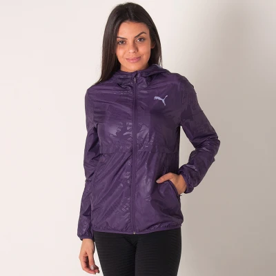 JAQUETA CORTA-VENTO PUMA MODERN SPORTS FEMININA - Roxo