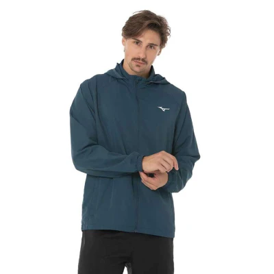 JAQUETA DE CORRIDA MIZUNO FOCUS 2 MASCULINA - Azul