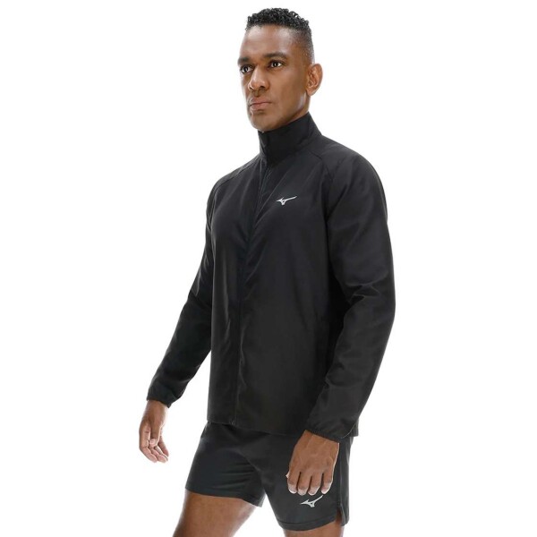 JAQUETA DE CORRIDA MIZUNO FOCUS 2 MASCULINA - Preto