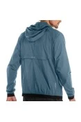 JAQUETA DE CORRIDA MIZUNO HIGH MASCULINA - Azul