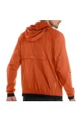 JAQUETA DE CORRIDA MIZUNO HIGH MASCULINA - Laranja