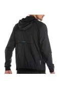 JAQUETA DE CORRIDA MIZUNO HIGH MASCULINA - Preto