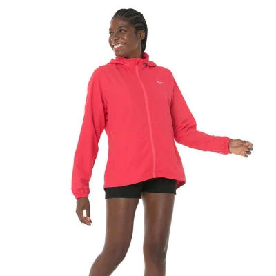 JAQUETA DE CORRIDA VMIZUNO FOCUS 2 FEMININA - Rosa
