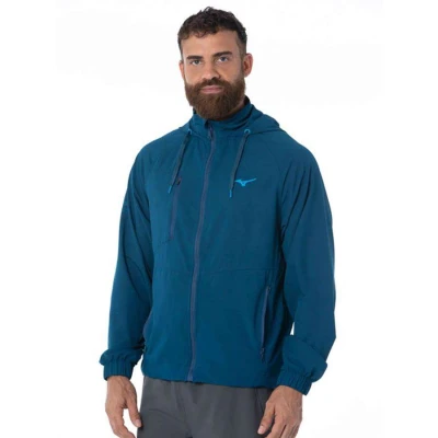JAQUETA DE TREINO MIZUNO TRAIL MASCULINA - Marinho