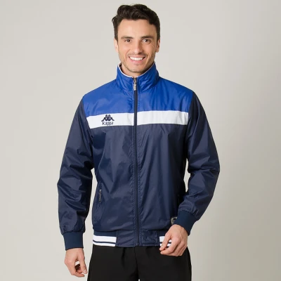 JAQUETA KAPPA AUTHENTIC GARGANO 2.0 MASCULINA - Marinho/azul