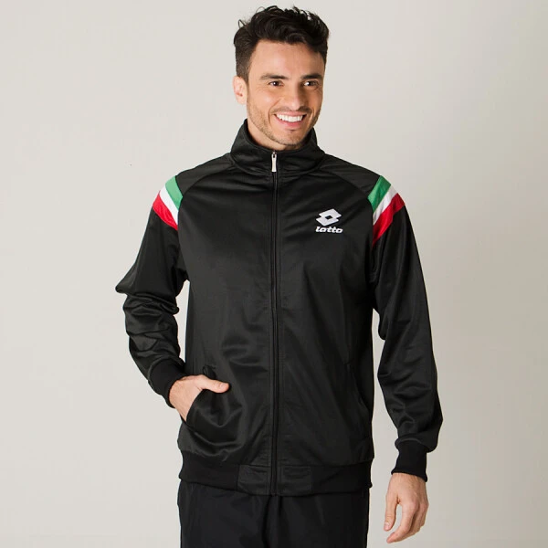 JAQUETA LOTTO AVENA MASCULINA - Preto